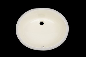 Ceramic Underm. White Bathroom Sink 1646