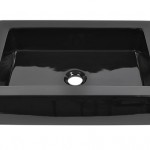 PostHeaderIcon Black Vessel Ceramic Bathroom Sink 6066